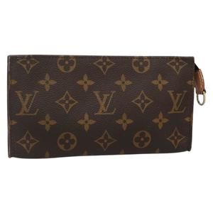 LOUIS VUITTON Monogram Bucket GM Accessory Pouch LV Auth 135460